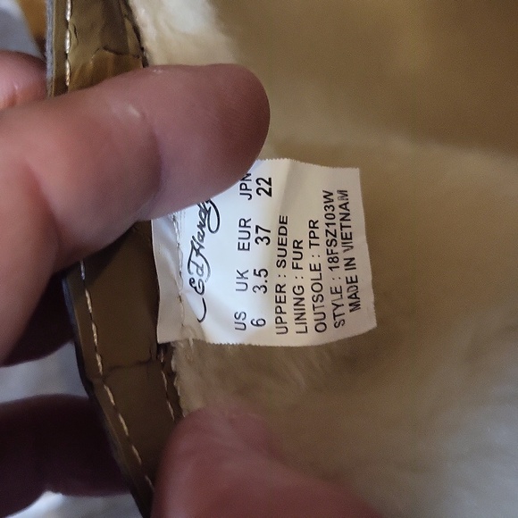 Vintage Ed Hardy Suede Tiger Boots Size 6 - Picture 11 of 11